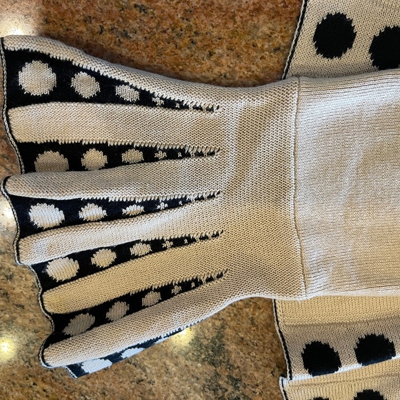 NEW! Angel Design by Sabri Ozel Pleated Italian Circle Cardigan Size Small - Picture 11 of 12